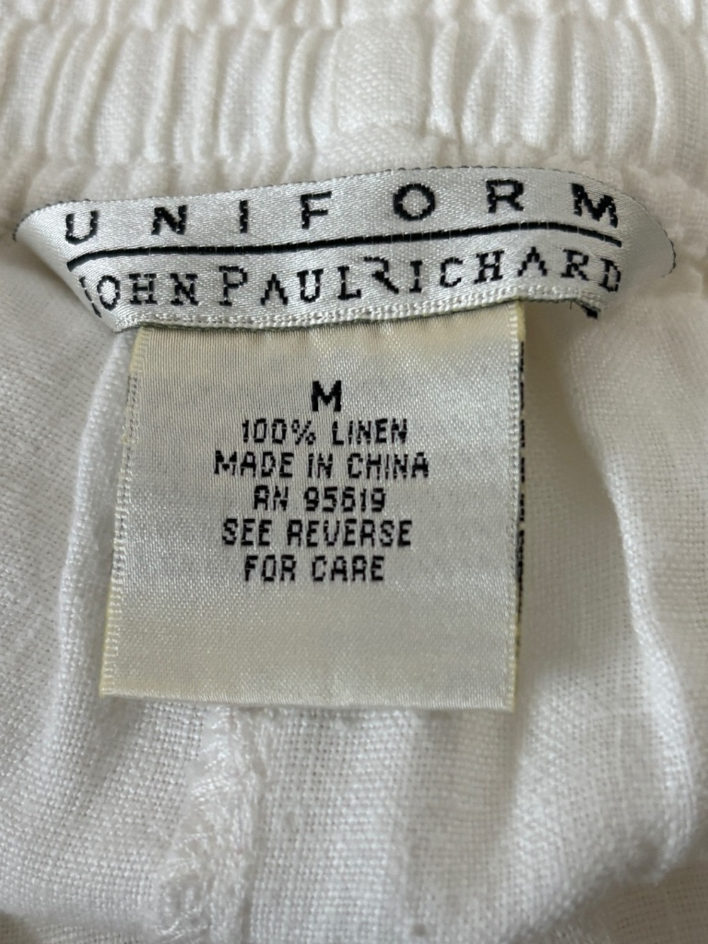 John Paul Richard Linen Drawstring Pants - Picture 8 of 10